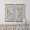 Renwil Volterra 20" Wide Wall Art - White
