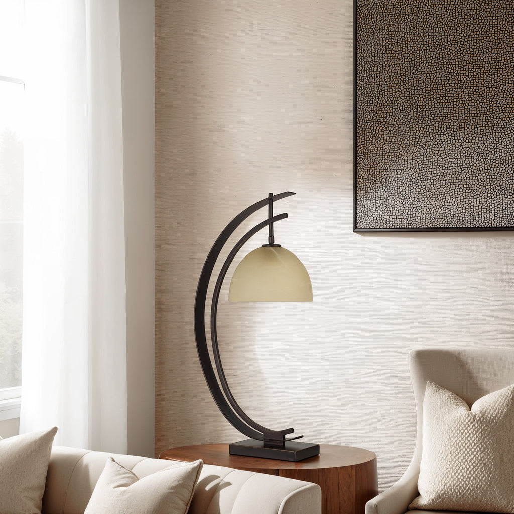 Everren Pervinca 28.125" Height Table Lamp - Bronze