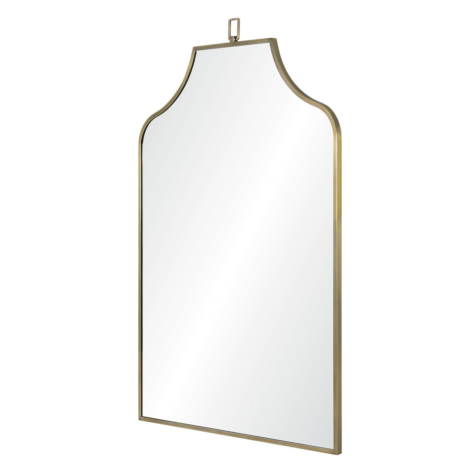 Renwil Calliope 45" Tall Irregular Wall Mirror - Yellow