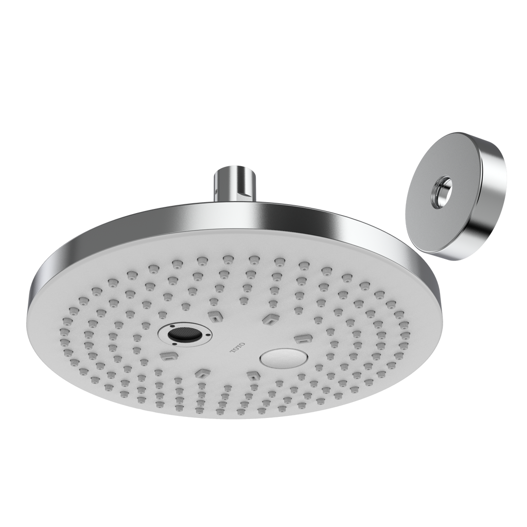 TOTO G Series 2.5 GPM Two Spray Function 8.5" Round Showerhead with Comfort Wave and Warm Spa