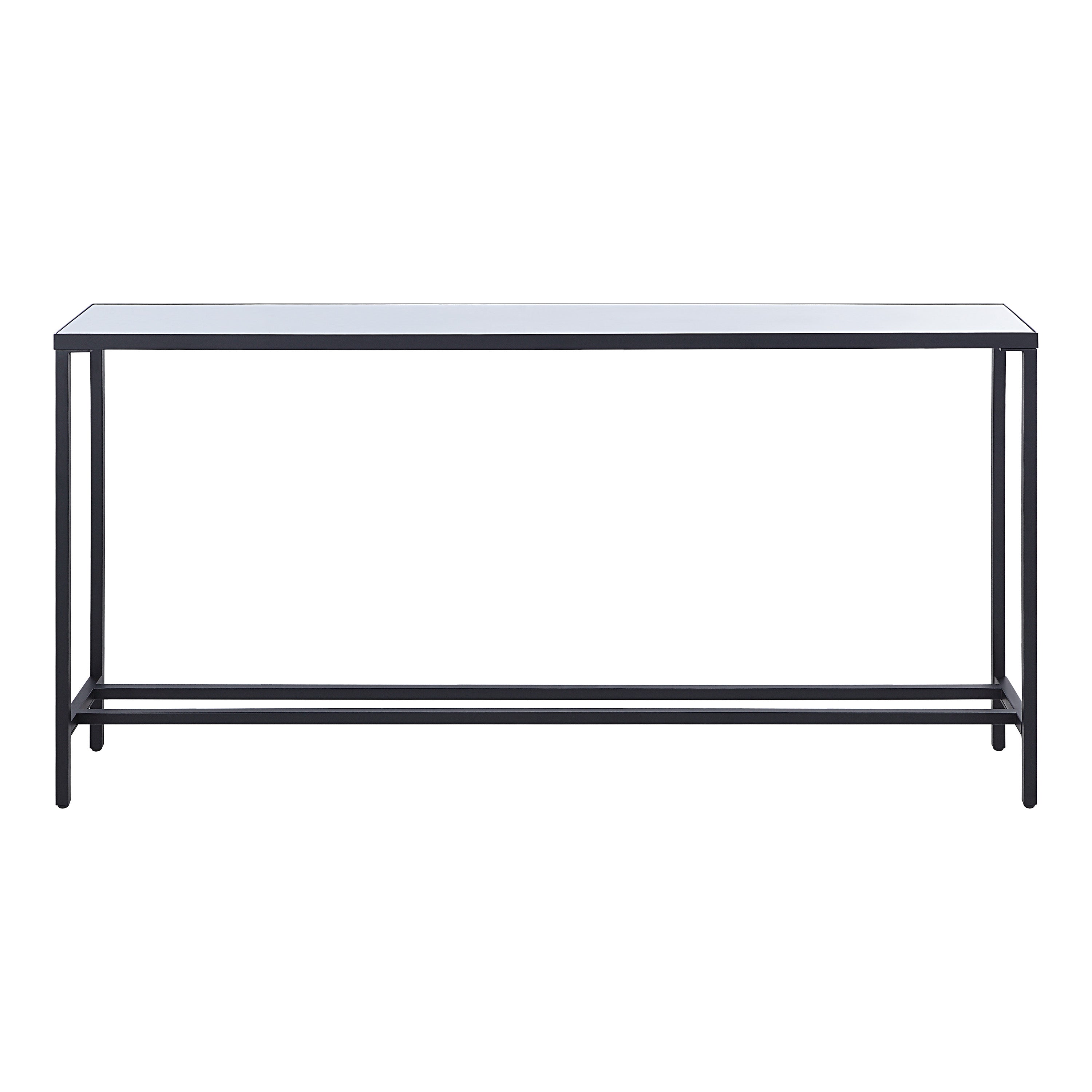 Renwil Bodin Indoor Iron Console Table - Matte Black