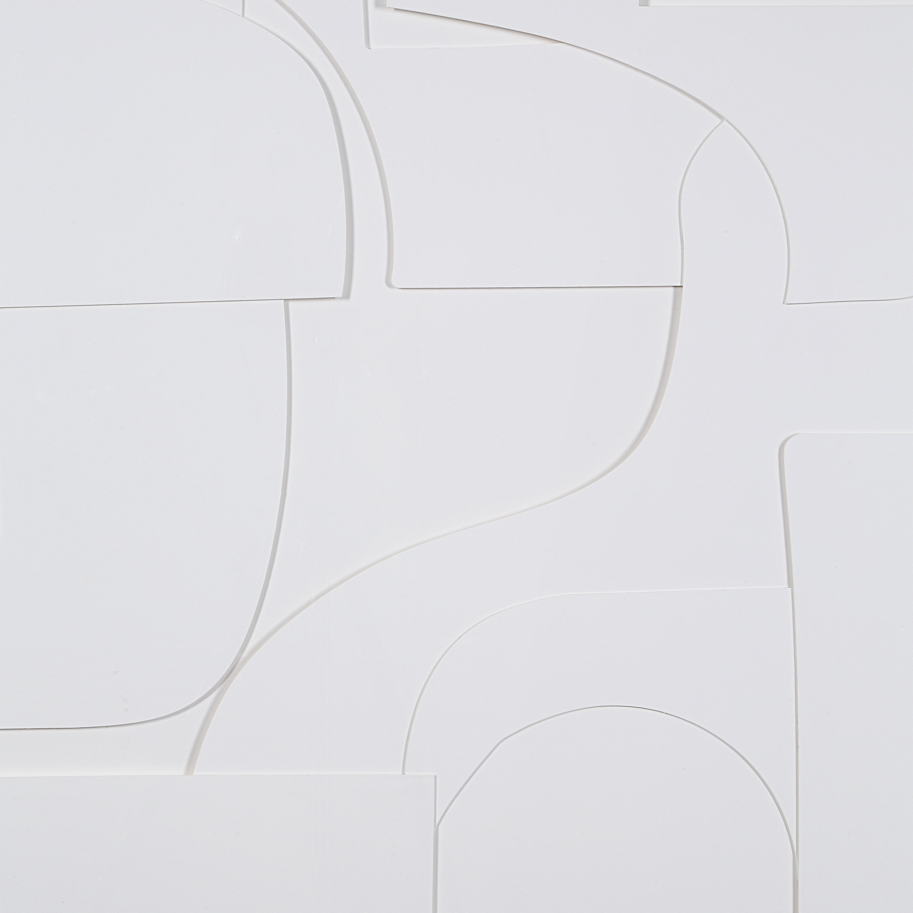 Renwil Stardust 48" Wide Wall Art - Matte White