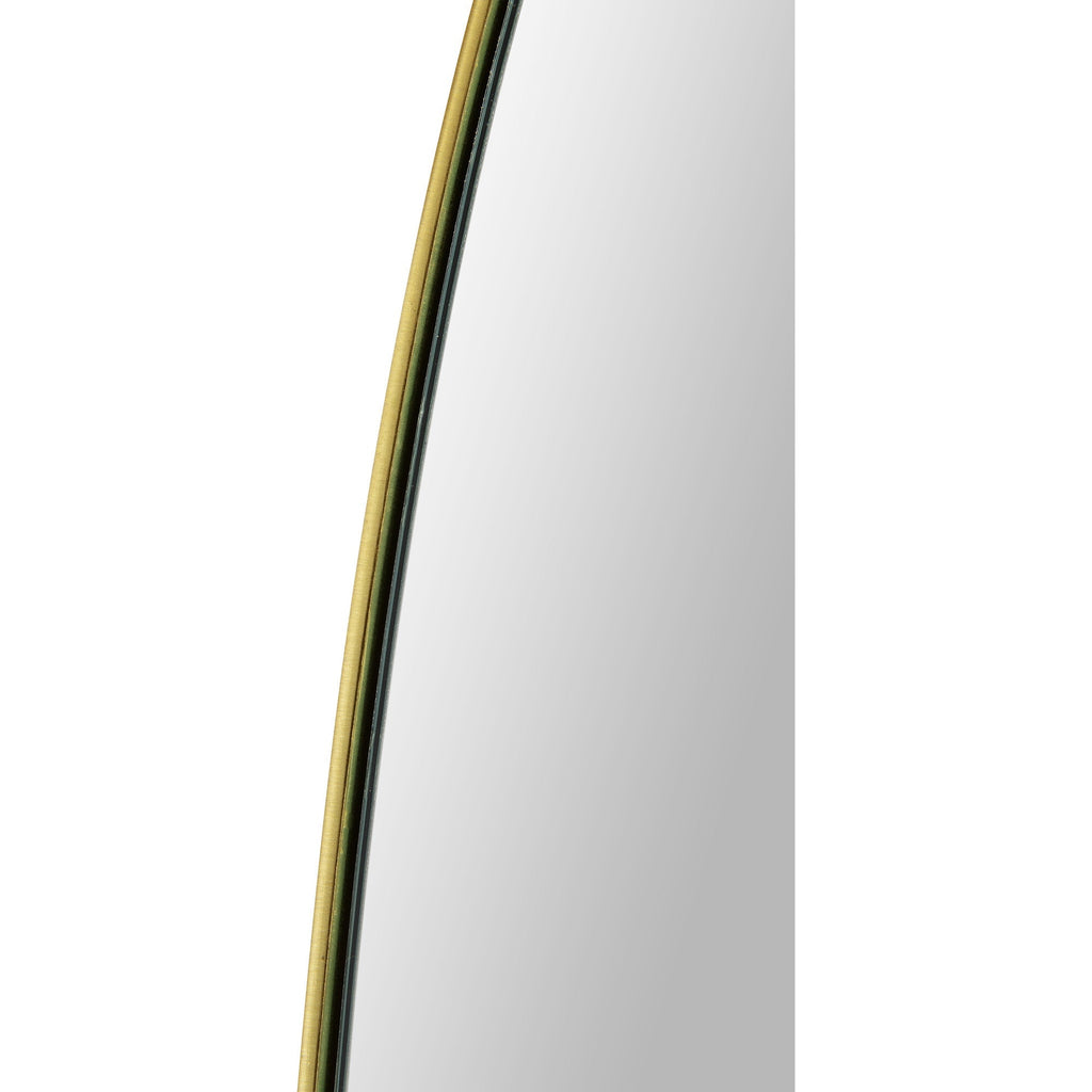 Renwil Gallegos 36" Tall Rectangle Wall Mirror - Yellow