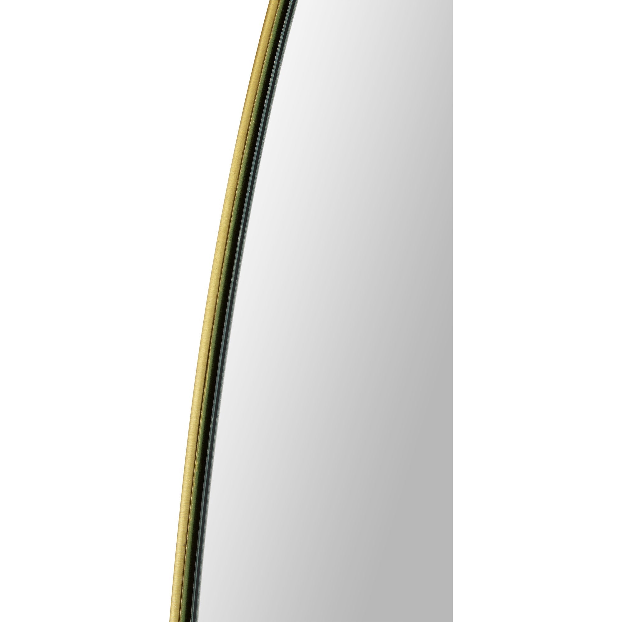 Renwil Gallegos 36" Tall Rectangle Wall Mirror - Yellow