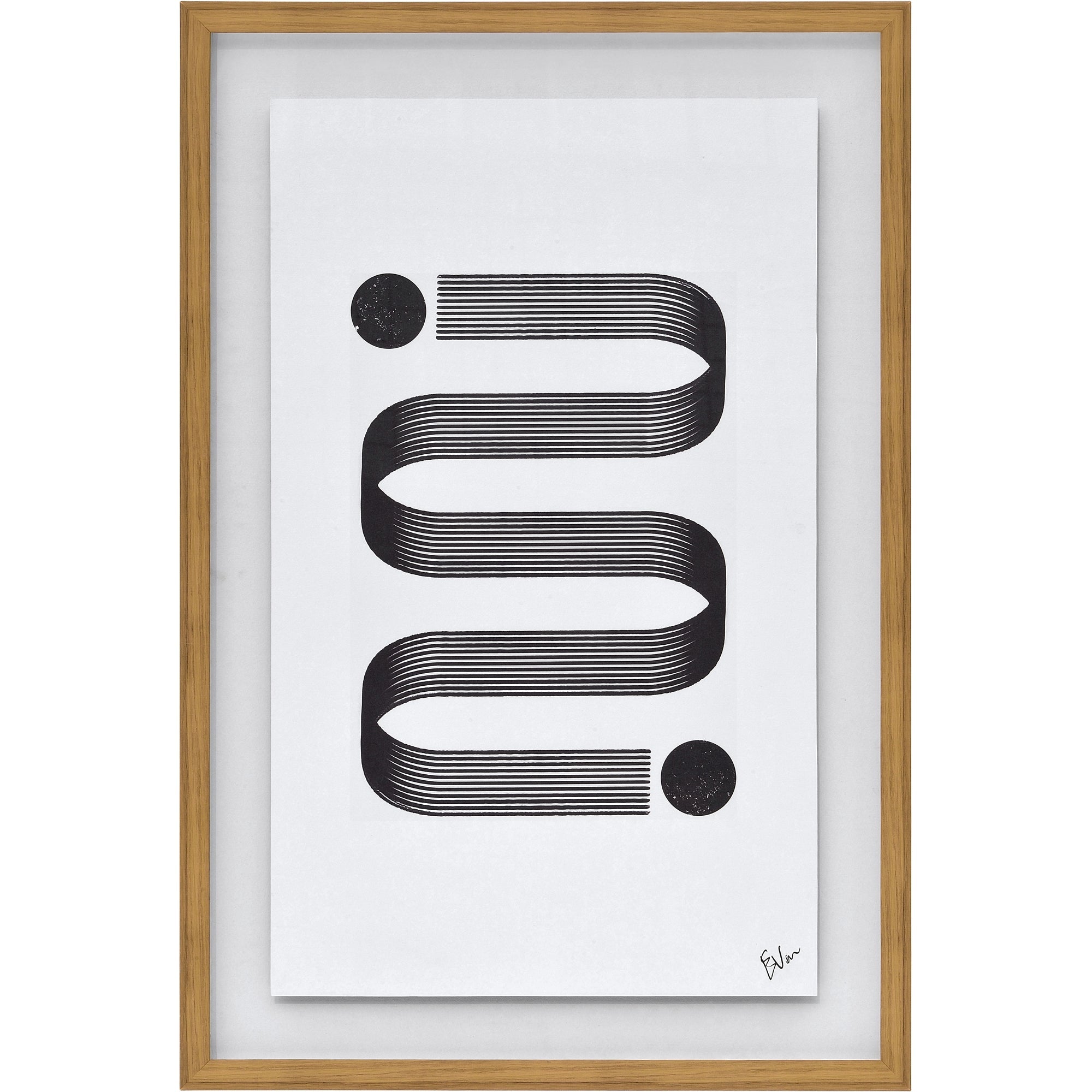 Renwil Elsie 24" Wide Wall Art - Black