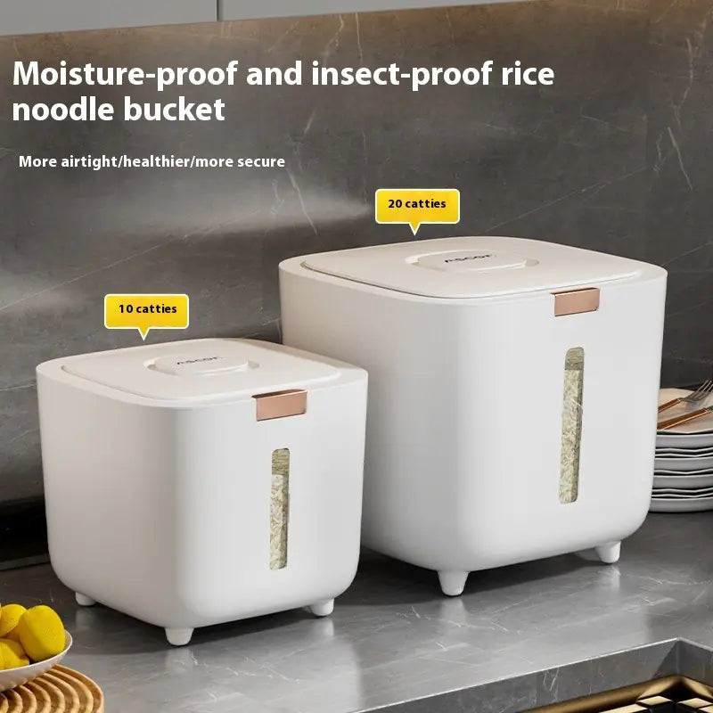 Sealed Rice Storage Container - Insect-Proof, Moisture-Proof, Food Grade