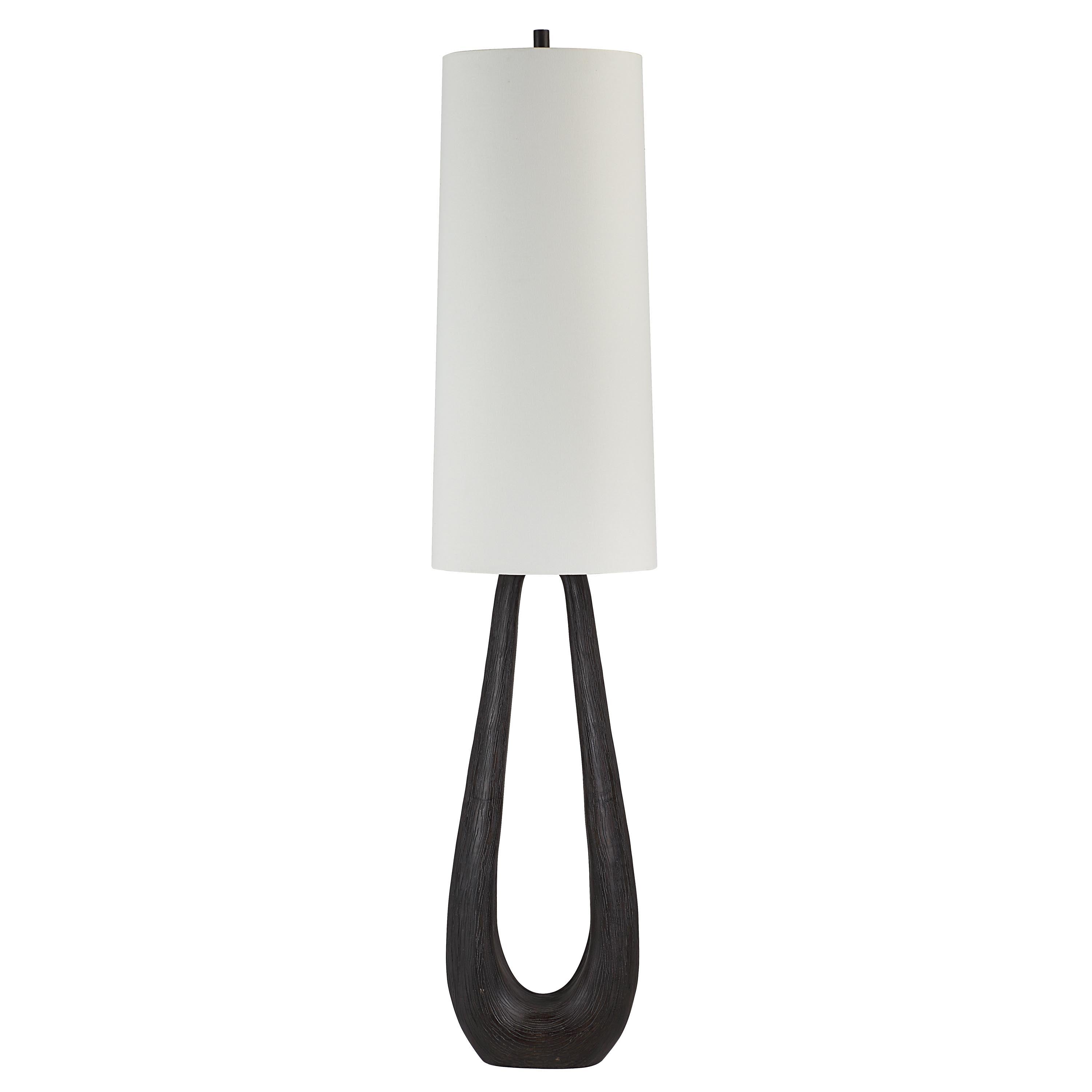Everren Cornelia 61.5" Height Floor Lamp - Dark Walnut