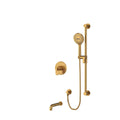 Riobel Arca 2-Way System with Spout and Hand Shower Rail