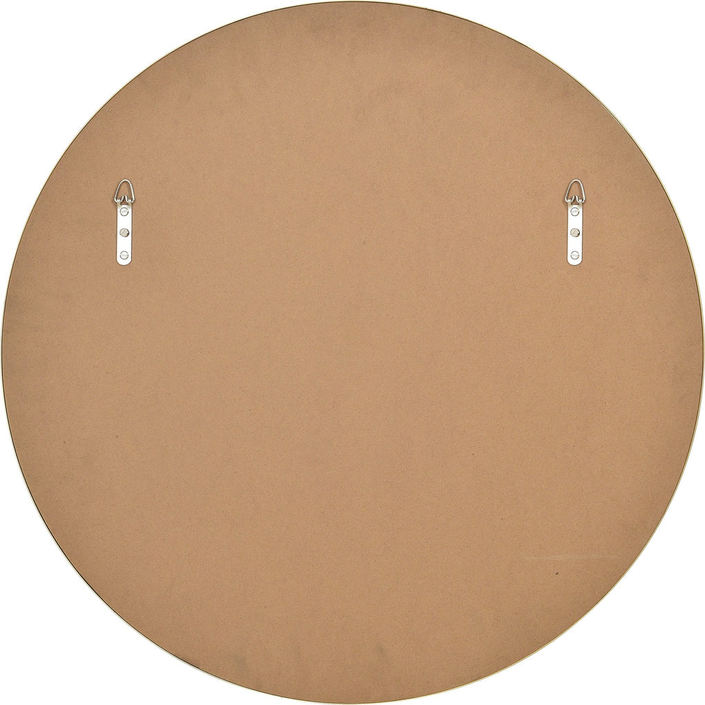 Renwil Alegre 30" Tall Round Wall Mirror - Yellow