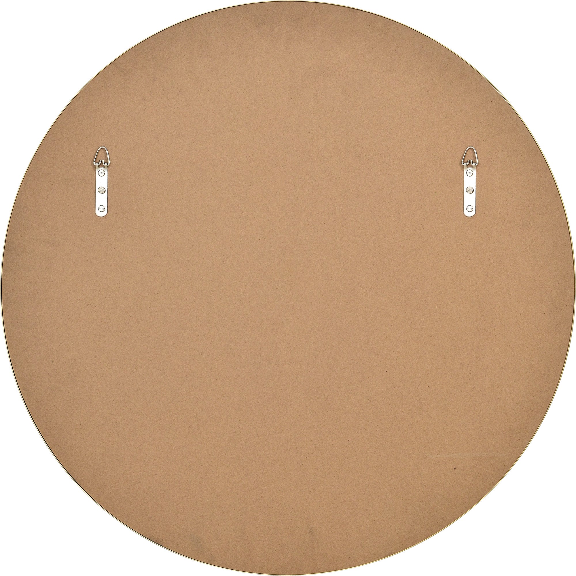 Renwil Alegre 30" Tall Round Wall Mirror - Yellow
