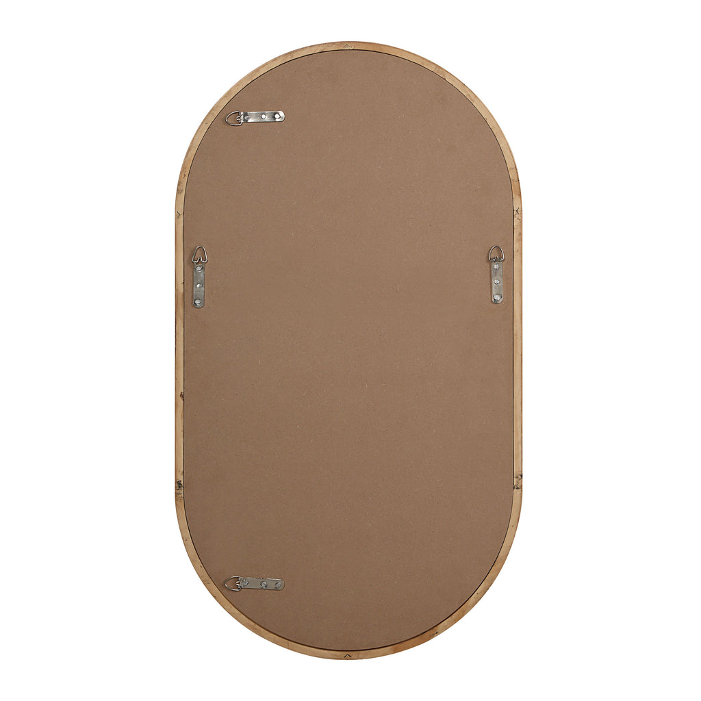 Renwil Puno 36" H x 20" W Wall Mirror - Brown