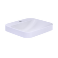 TOTO Arvina Rectangular 20" Vessel Bathroom Sink with Cefiontect For Single Hole Faucets