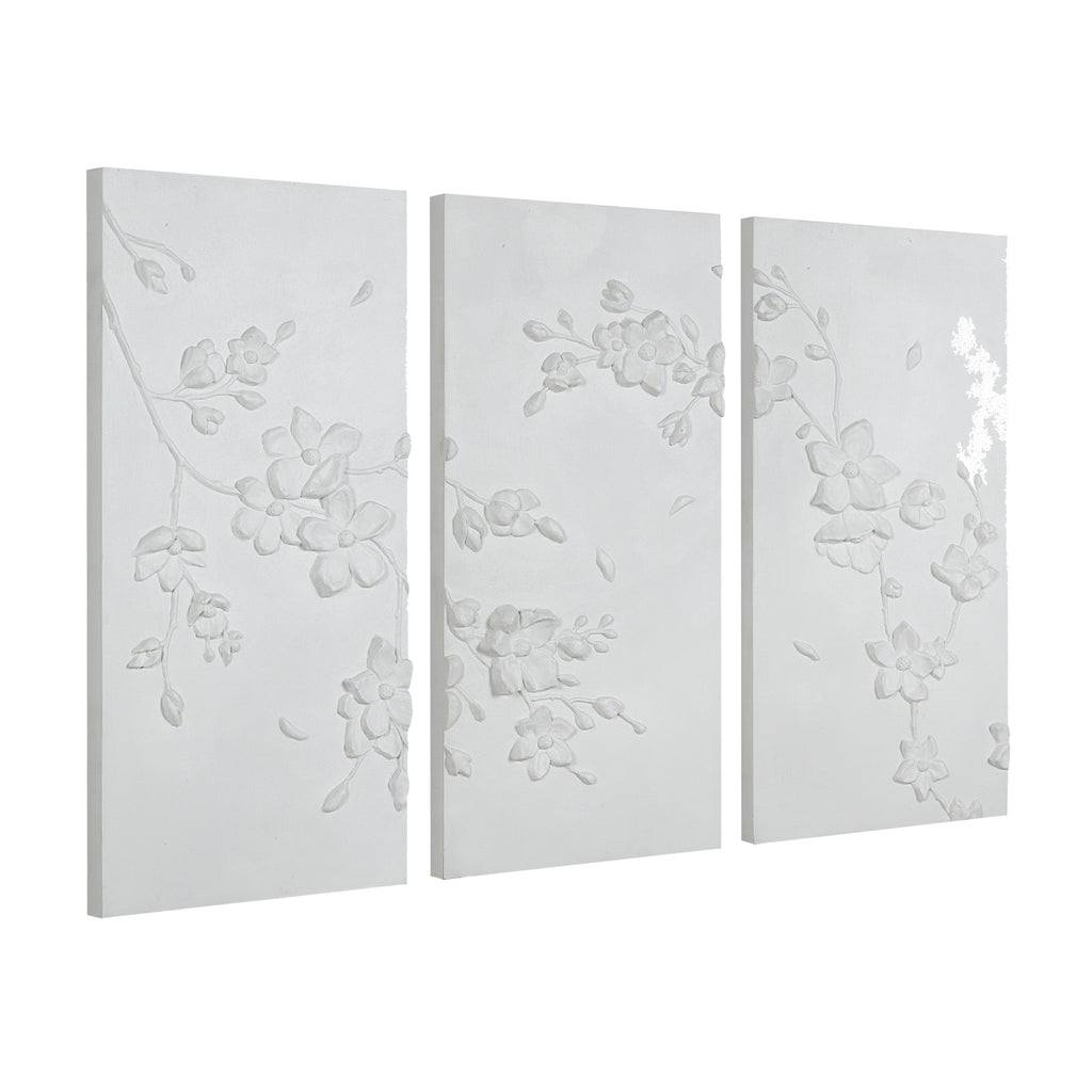 Renwil Beaudelaire 20" Wide Wall Decor - Matte White