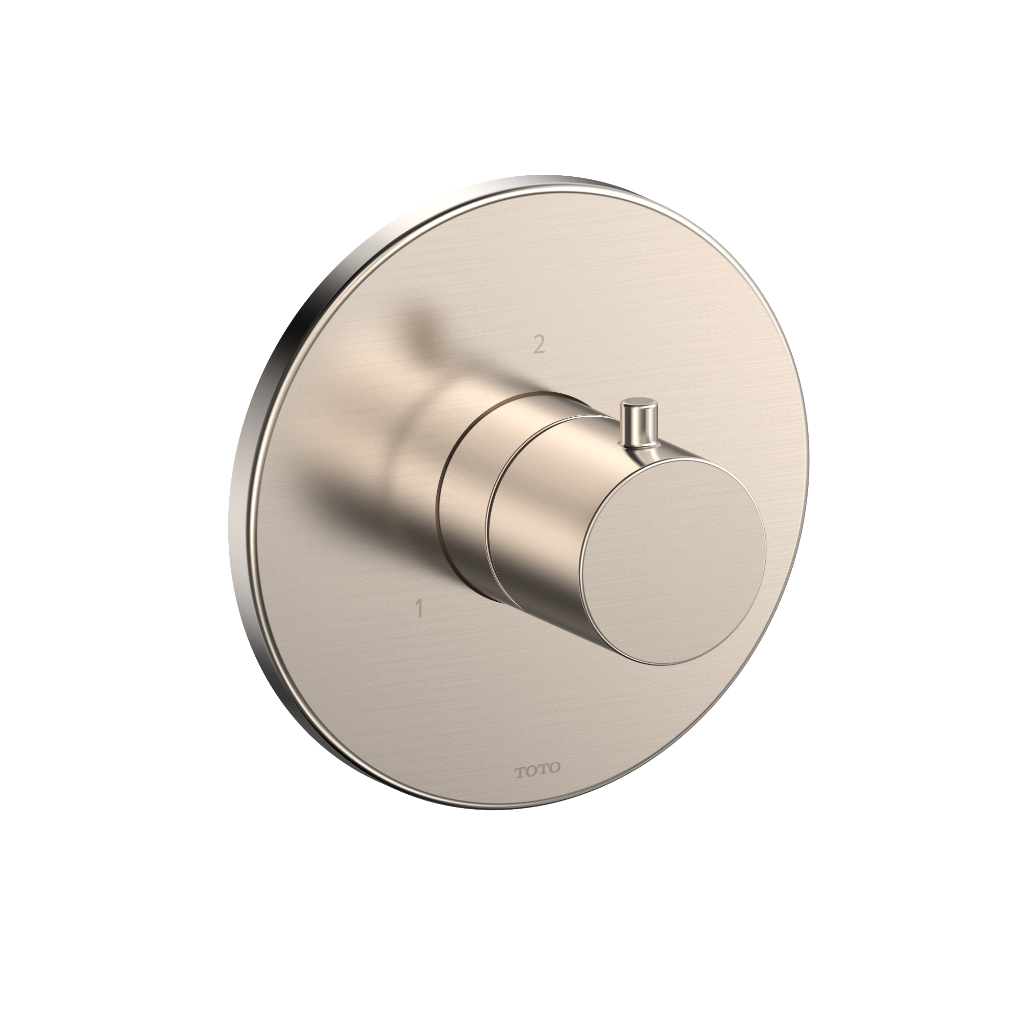 TOTO Round Three Way Diverter Shower Trim