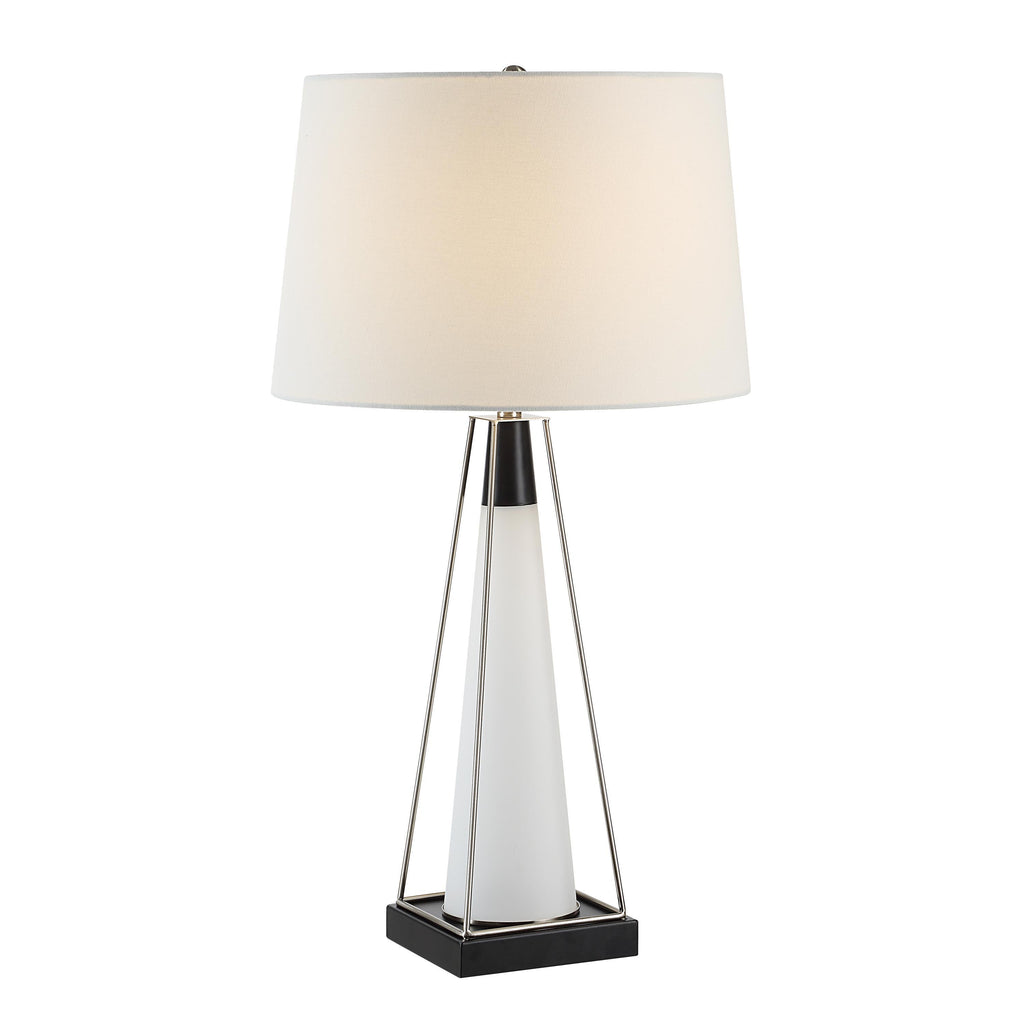 Everren Navagio 28" Height Table Lamp - Frosted White