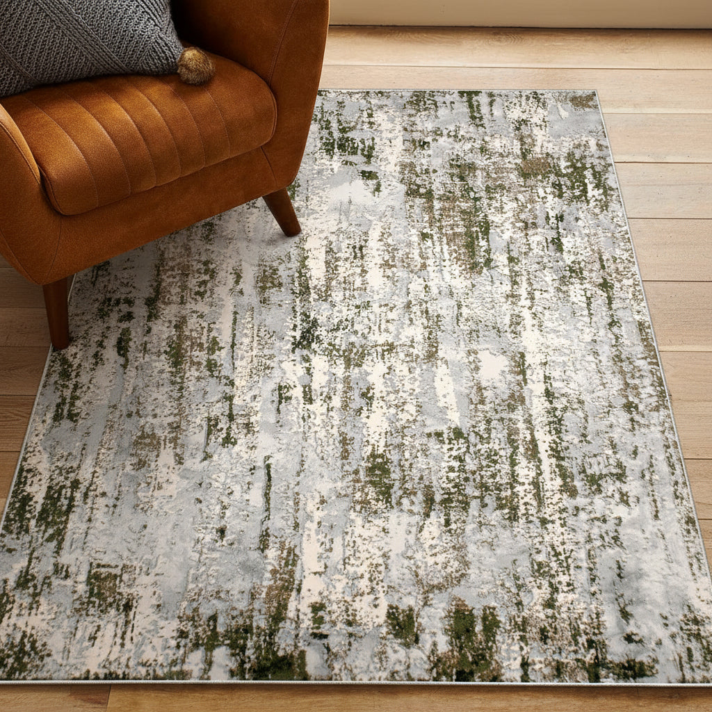 Renwil Ariella 5'3 x 7'3 Power Loomed Indoor Rug - Grey