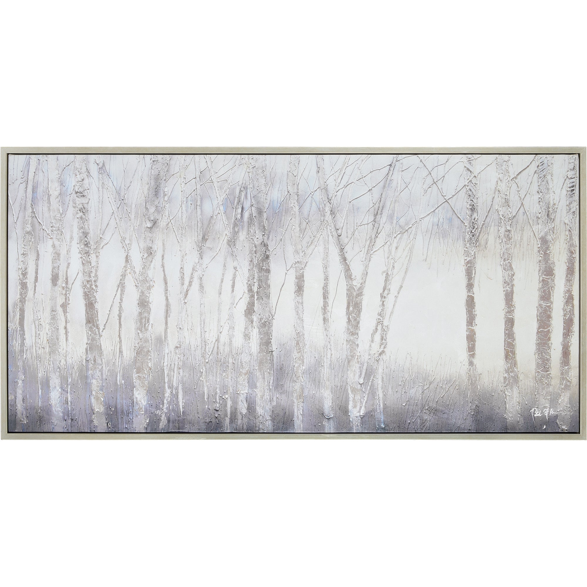 Renwil Anouska 30" Wide Canvas Art - Grey