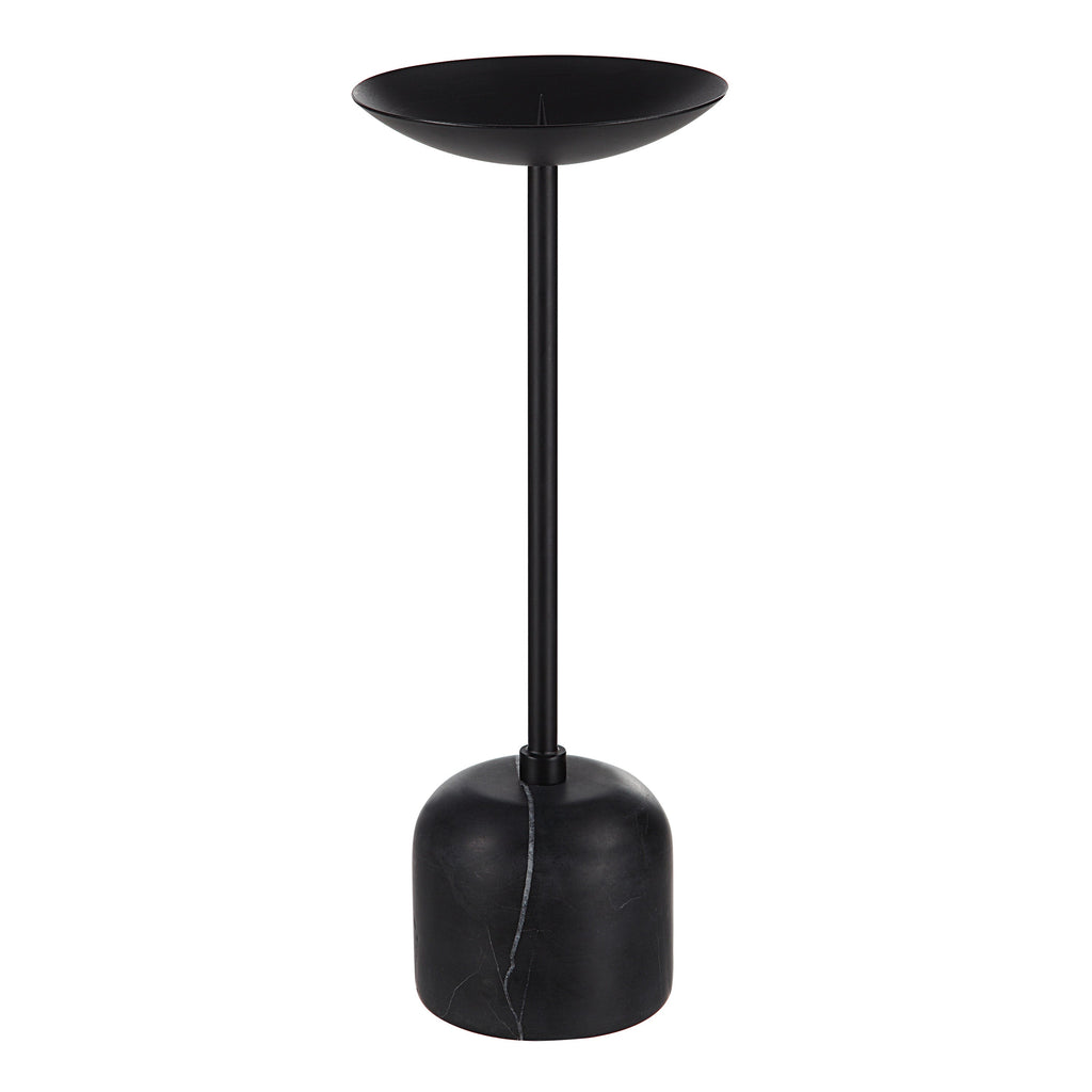 Renwil Uma Indoor Iron Set of 2 Pillar Candle Holder - Matte Black