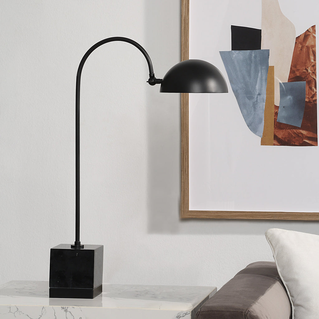 Renwil Sansia 27" Length Table Lamp - Black