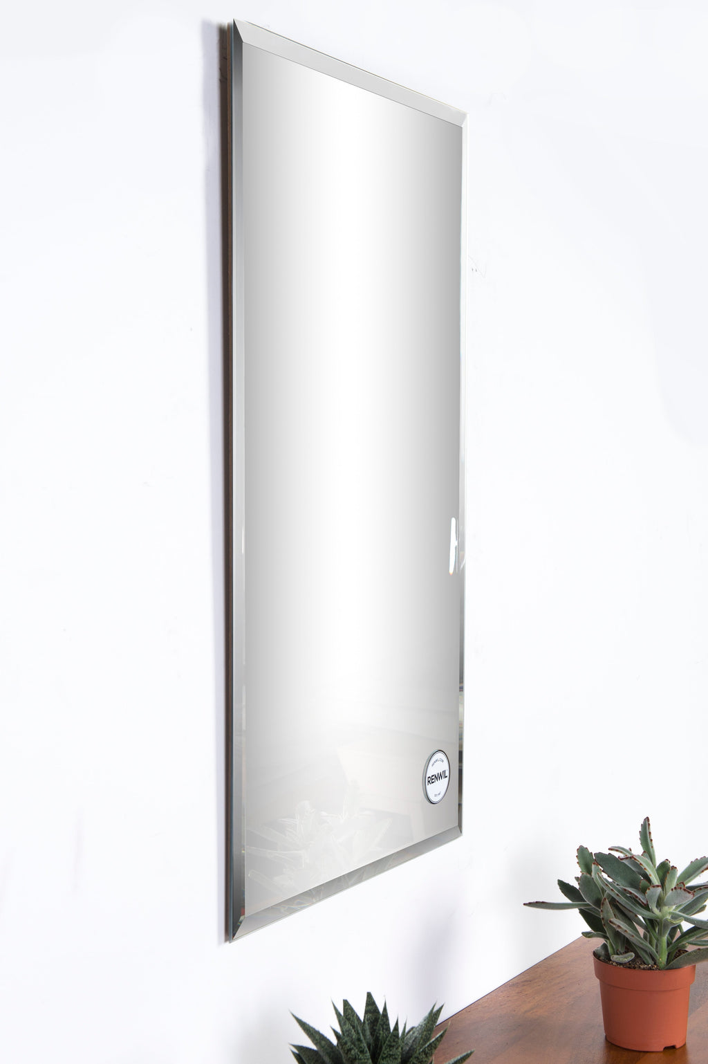 Renwil Bjorn 20" Tall Rectangle Wall Mirror