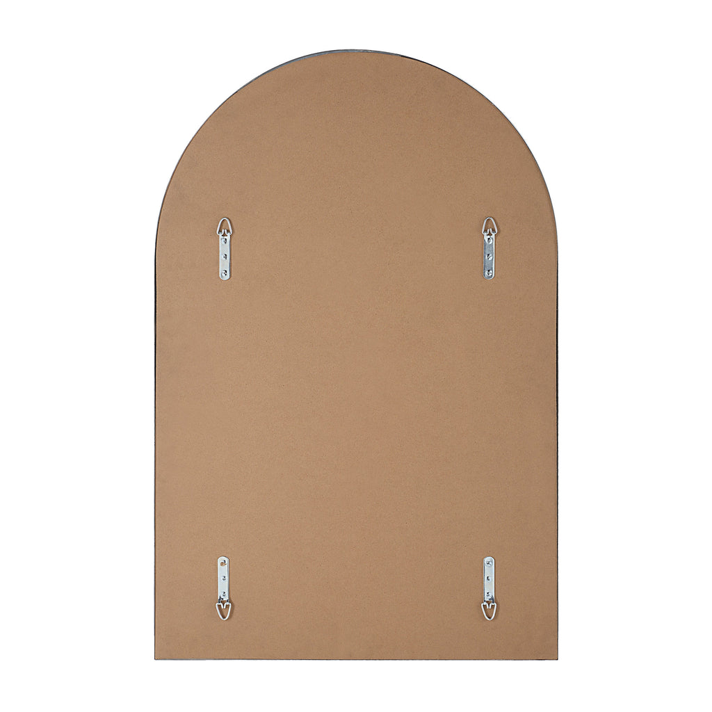 Renwil Plaka 36" H x 24" W Wall Mirror - Grey