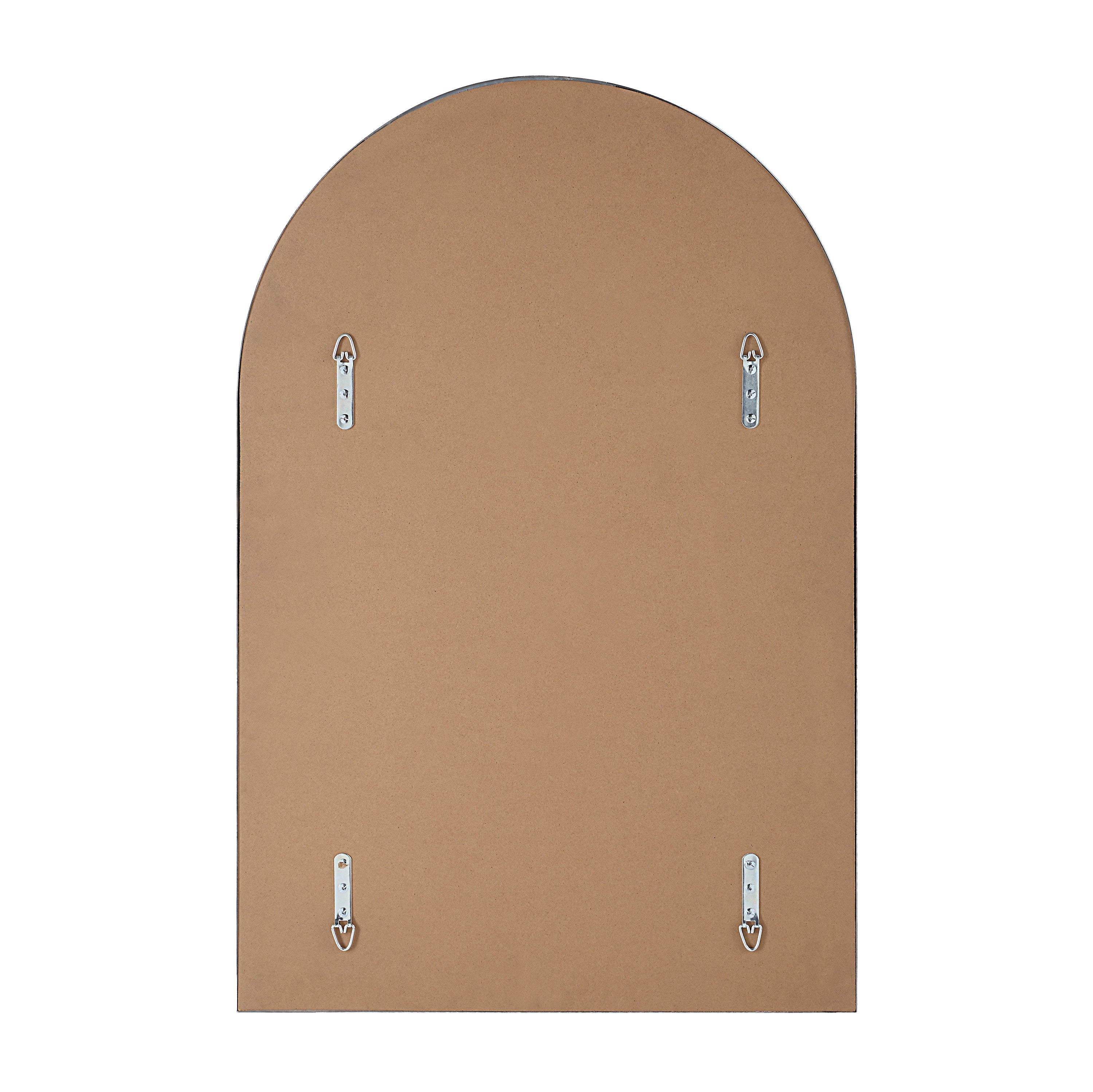 Renwil Plaka 36" H x 24" W Wall Mirror - Grey