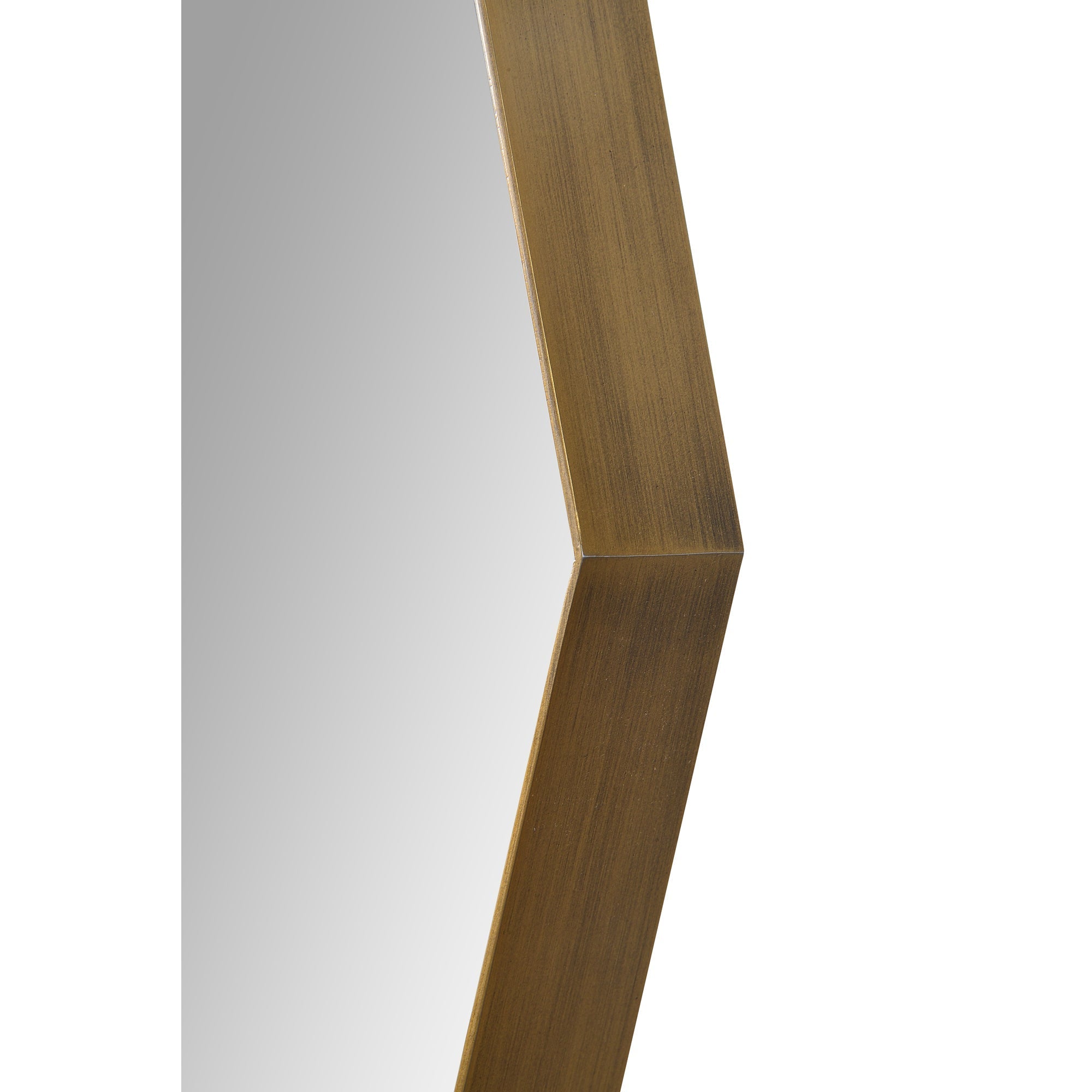 Renwil Cruz 40" Tall Irregular Wall Mirror - Yellow