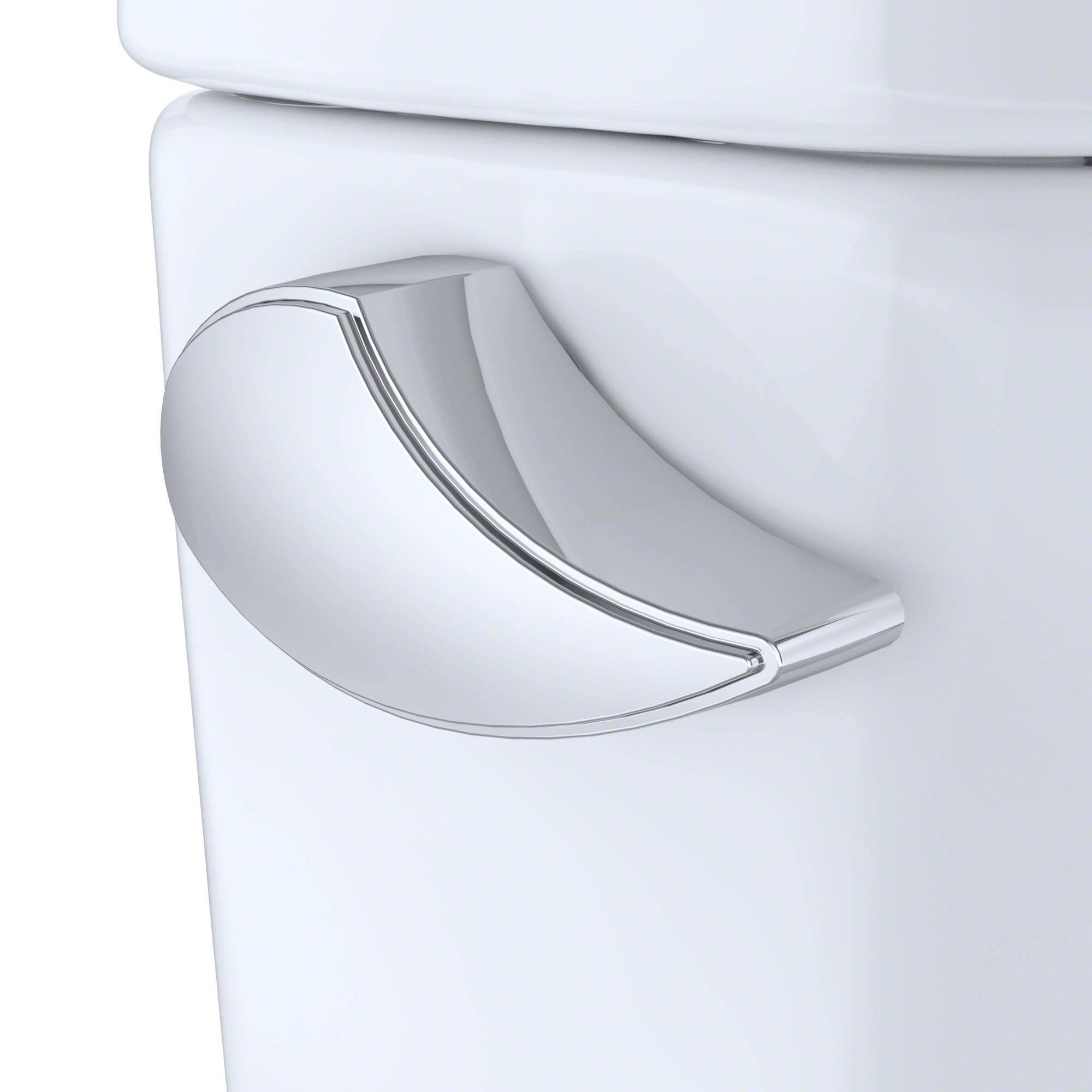 TOTO Vespin II Two Piece Elongated 1.28 GPF Universal Height Skirted Design Toilet with Cefiontect