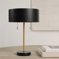 Renwil Gillian 17" Length Table Lamp - Black