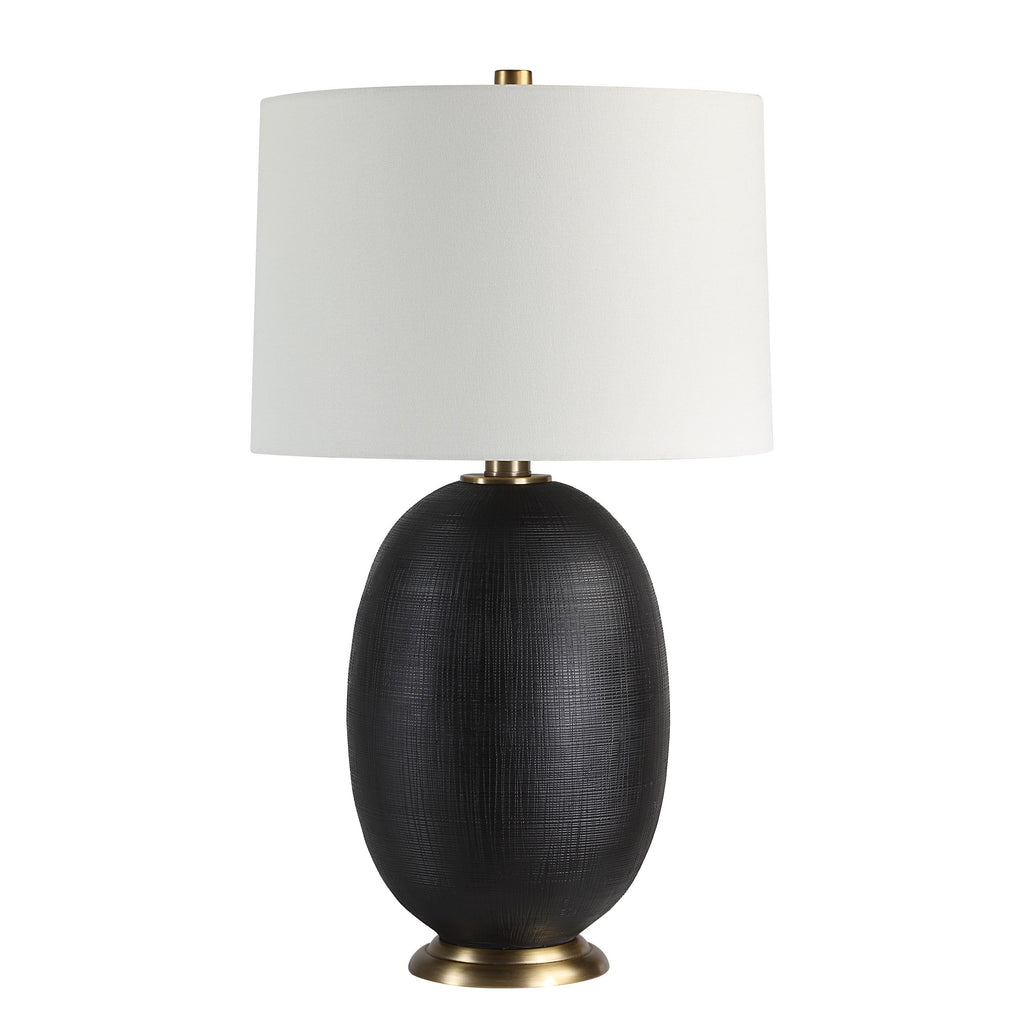 Everren Carmesi 28.5" Height Table Lamp - Matte Black