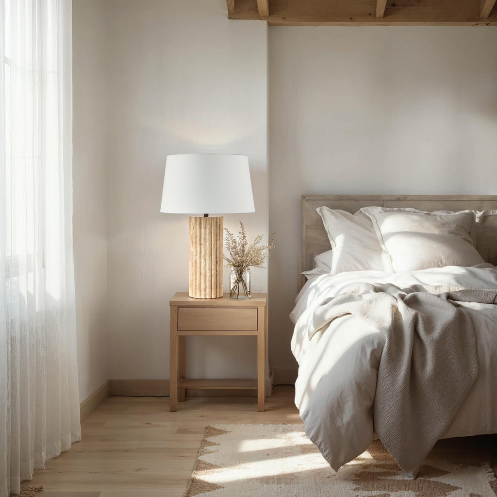 Renwil Milena 28" Height Table Lamp - Beige