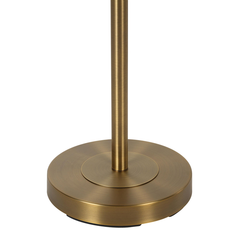 Everren Moulton 66.25" Height Floor Lamp - Dark Antique Brushed Brass