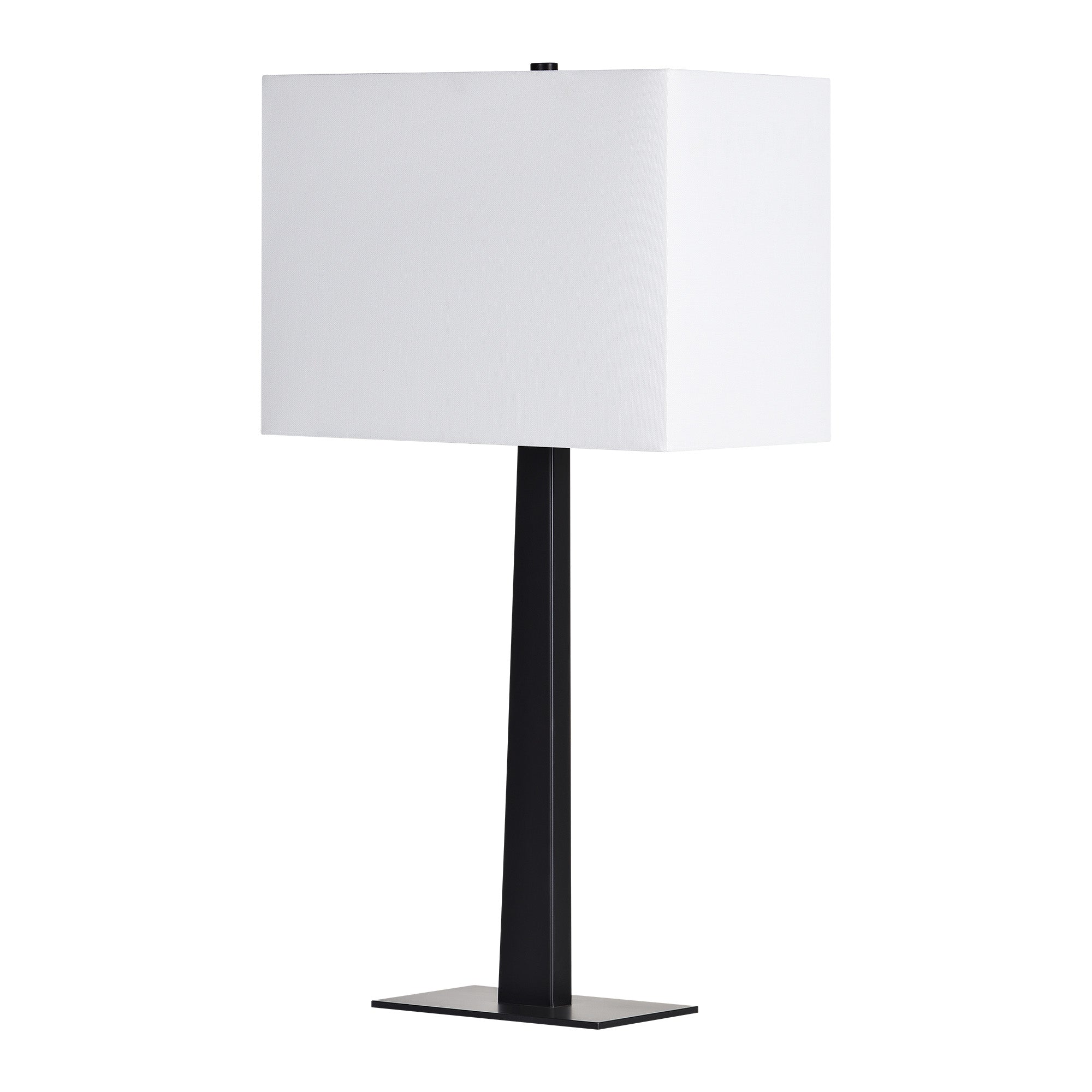 Everren Candace 26" Length Table Lamp (Set of 2) - Matte Black