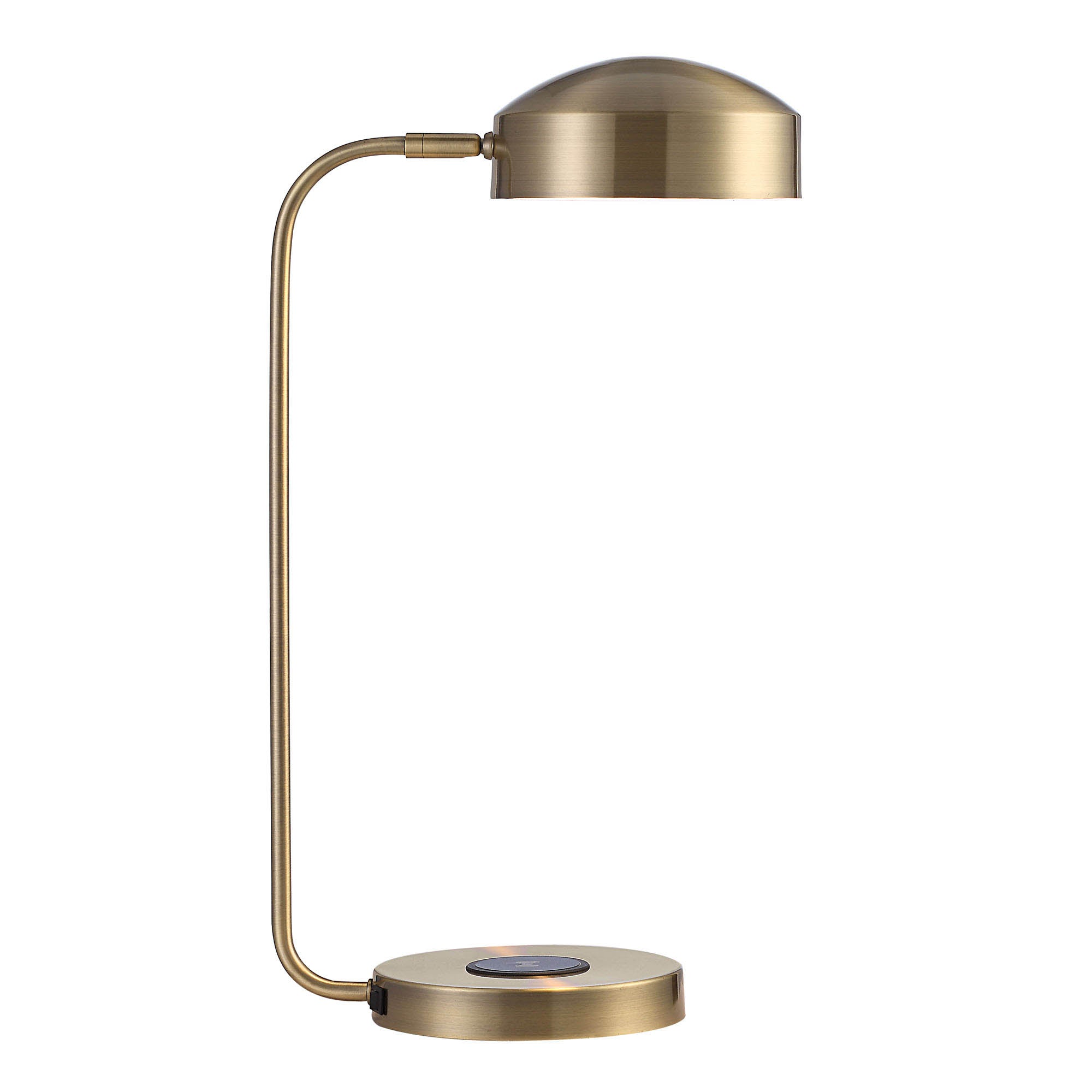 Renwil Riesco 22.5" Length Desk Lamp - Antique Brass